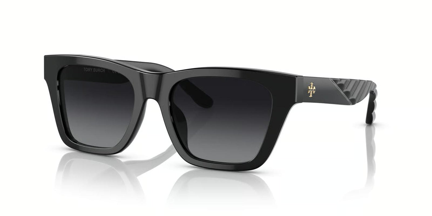 Tory Burch TY7181U-Sunglasses-Black-Grey Gradient Polarized-