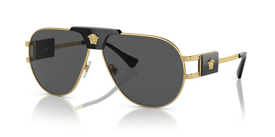 Versace OVE2252-Sunglasses-Gold-Dark Grey-