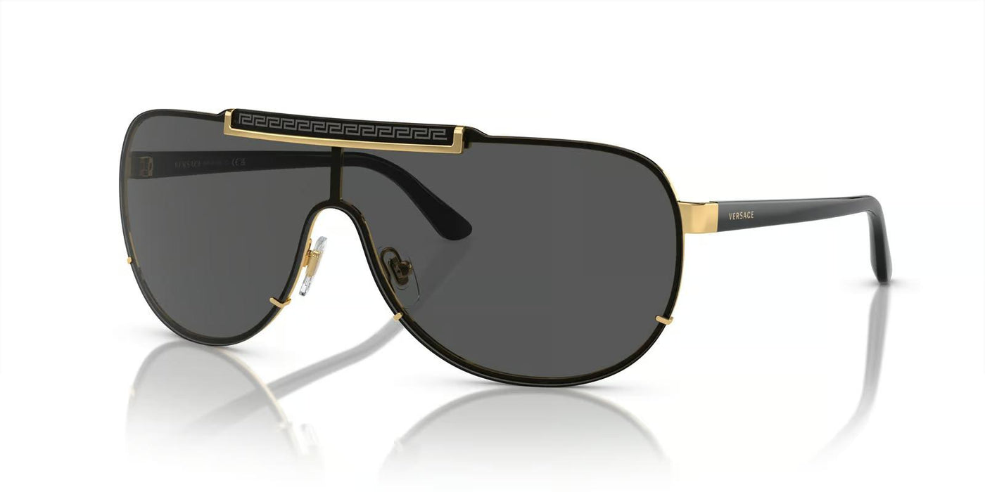 Versace VE2140-Sunglasses-Black-Dark Grey-