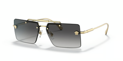 Versace VE2245-Sunglasses-Gold-Grey Gradient-