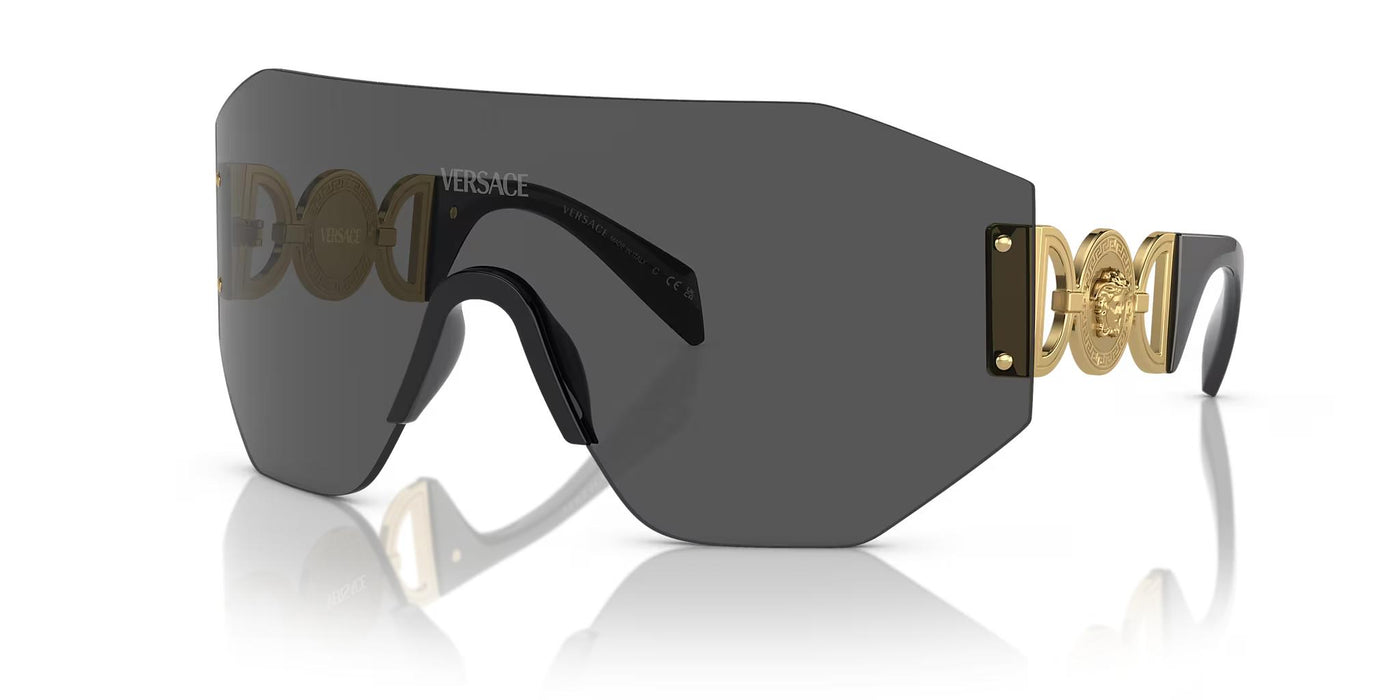 Versace VE2258-Sunglasses-Dark Grey-Dark Grey-