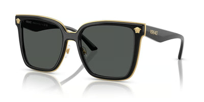 Versace VE2278D-Sunglasses-Black-Dark Grey-