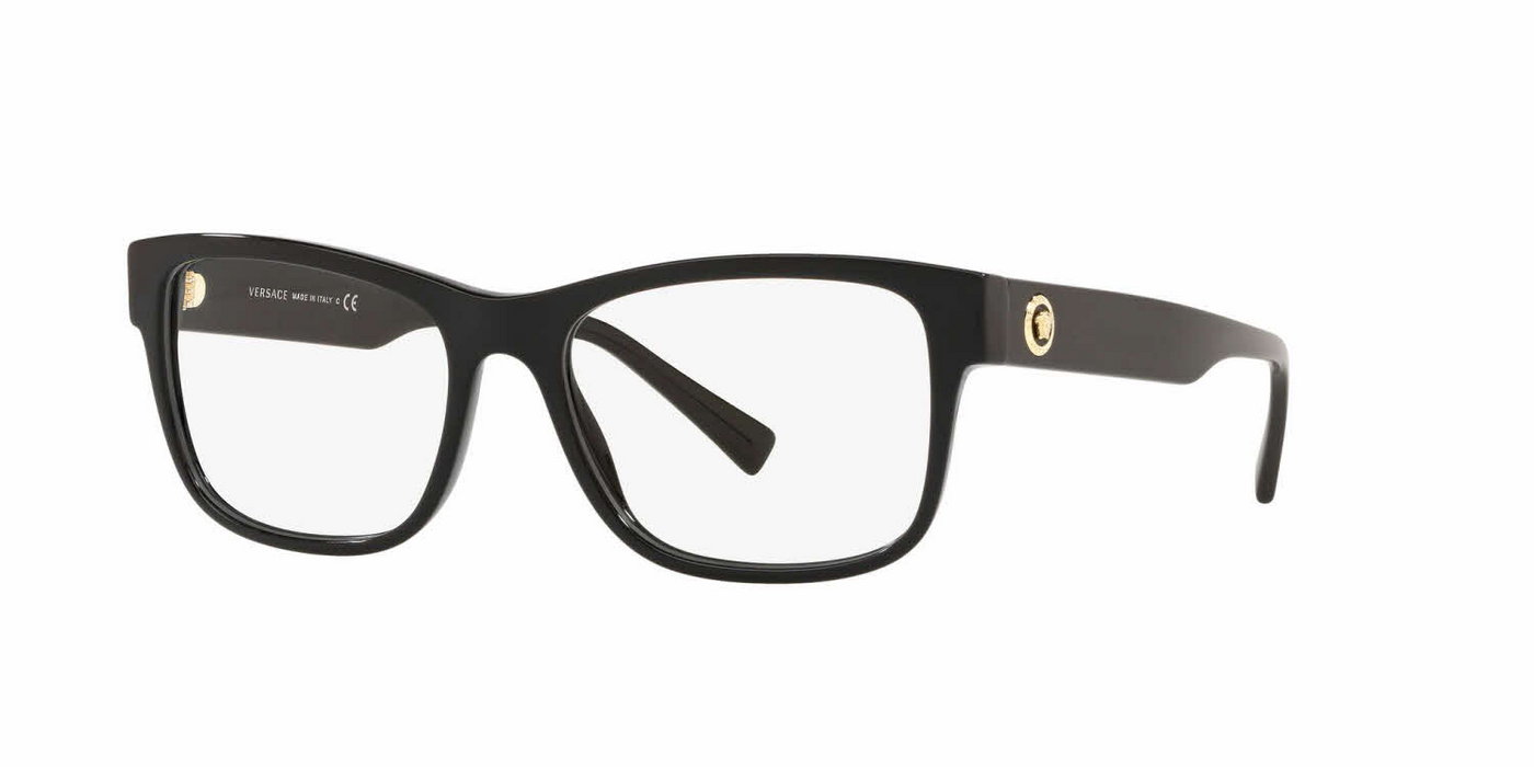 Versace VE3266-Eyeglasses-Black-Clear-
