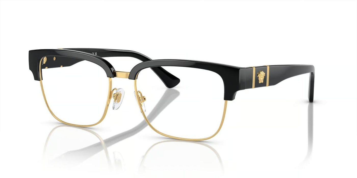 Versace VE3348-Eyeglasses-Black-Clear-