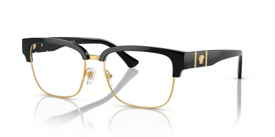Versace VE3348-Eyeglasses-Black-Clear-