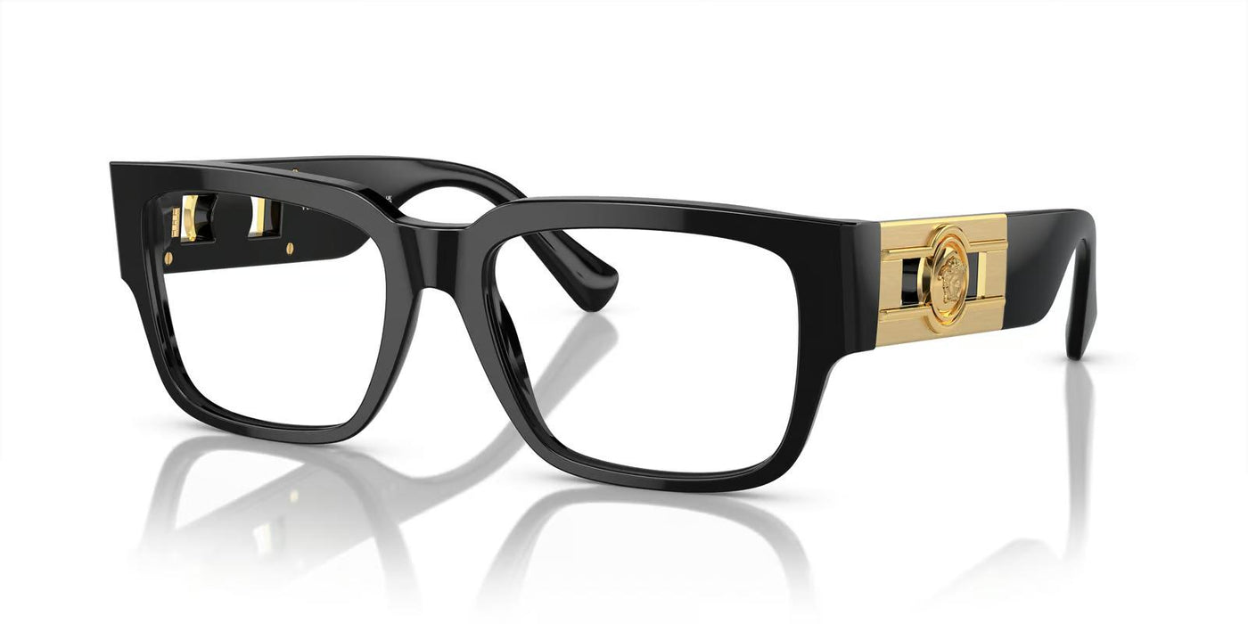 Versace VE3350-Eyeglasses-Black-Clear-