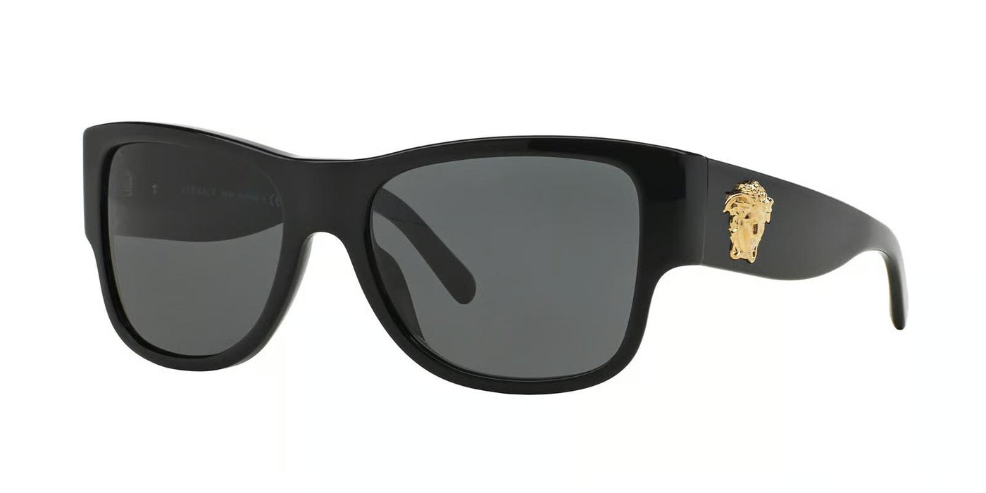 Versace VE4275-Sunglasses-Black-Dark Grey Polarized-