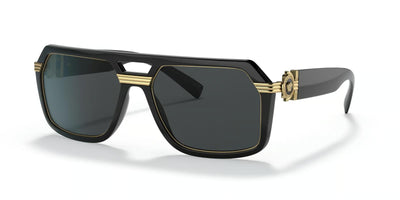 Versace VE4399-Sunglasses-Black-Dark Grey-