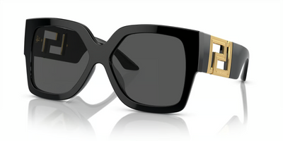 Versace VE4402-Sunglasses-Black-Dark Grey-