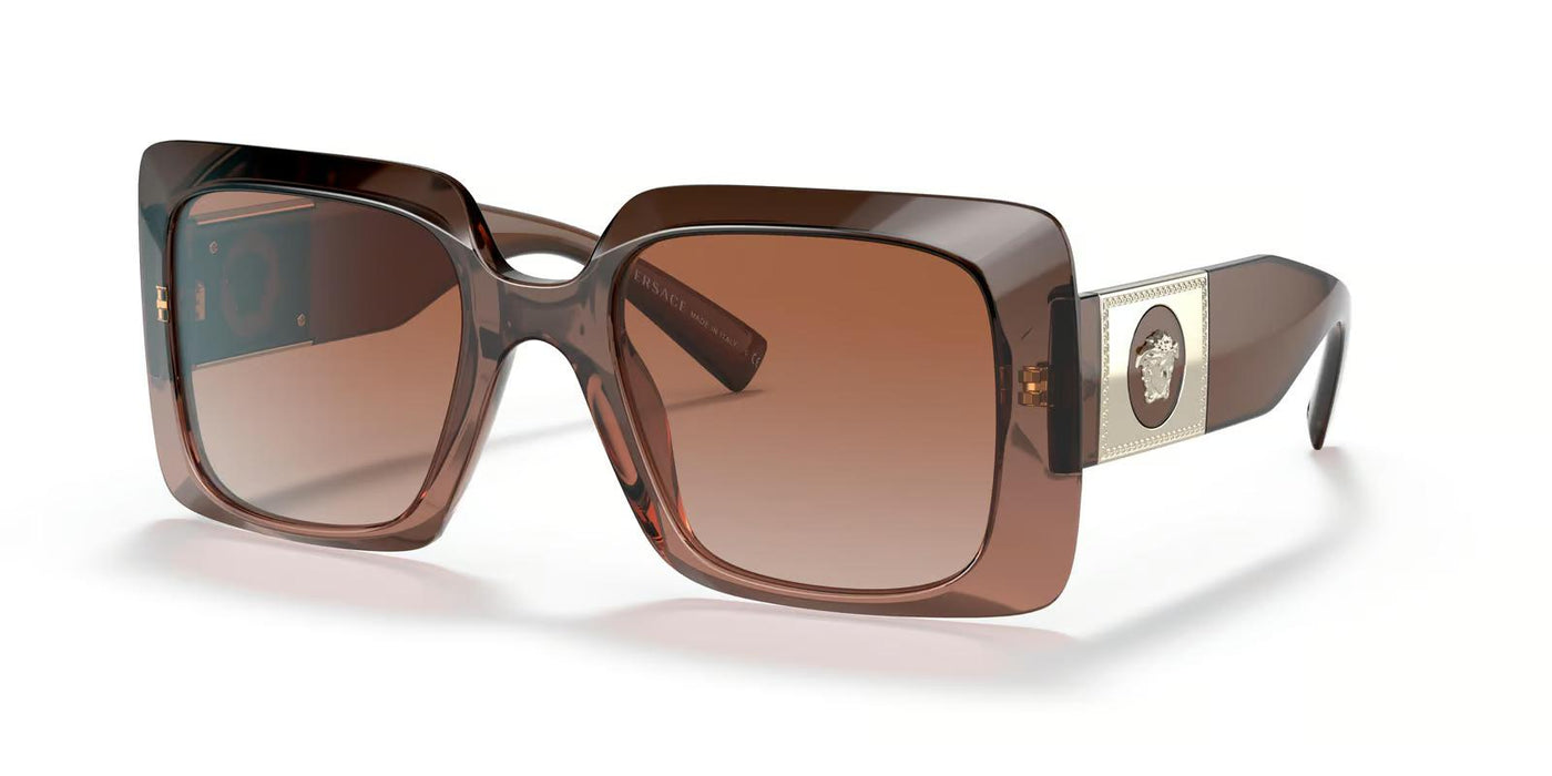 Versace VE4405-Sunglasses-Transparent Brown Gradient-Brown Gradient-