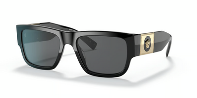 Versace VE4406-Sunglasses-Black-Dark Grey-