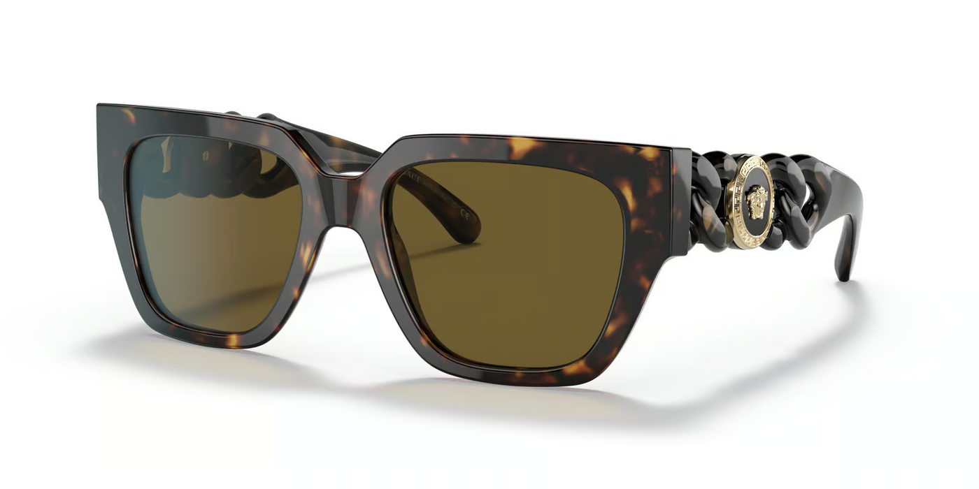 Versace VE4409-Sunglasses-Havana-Dark Brown-