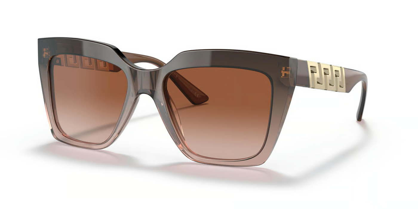 Versace VE4418-Sunglasses-Brown Transparent-Brown Gradient-