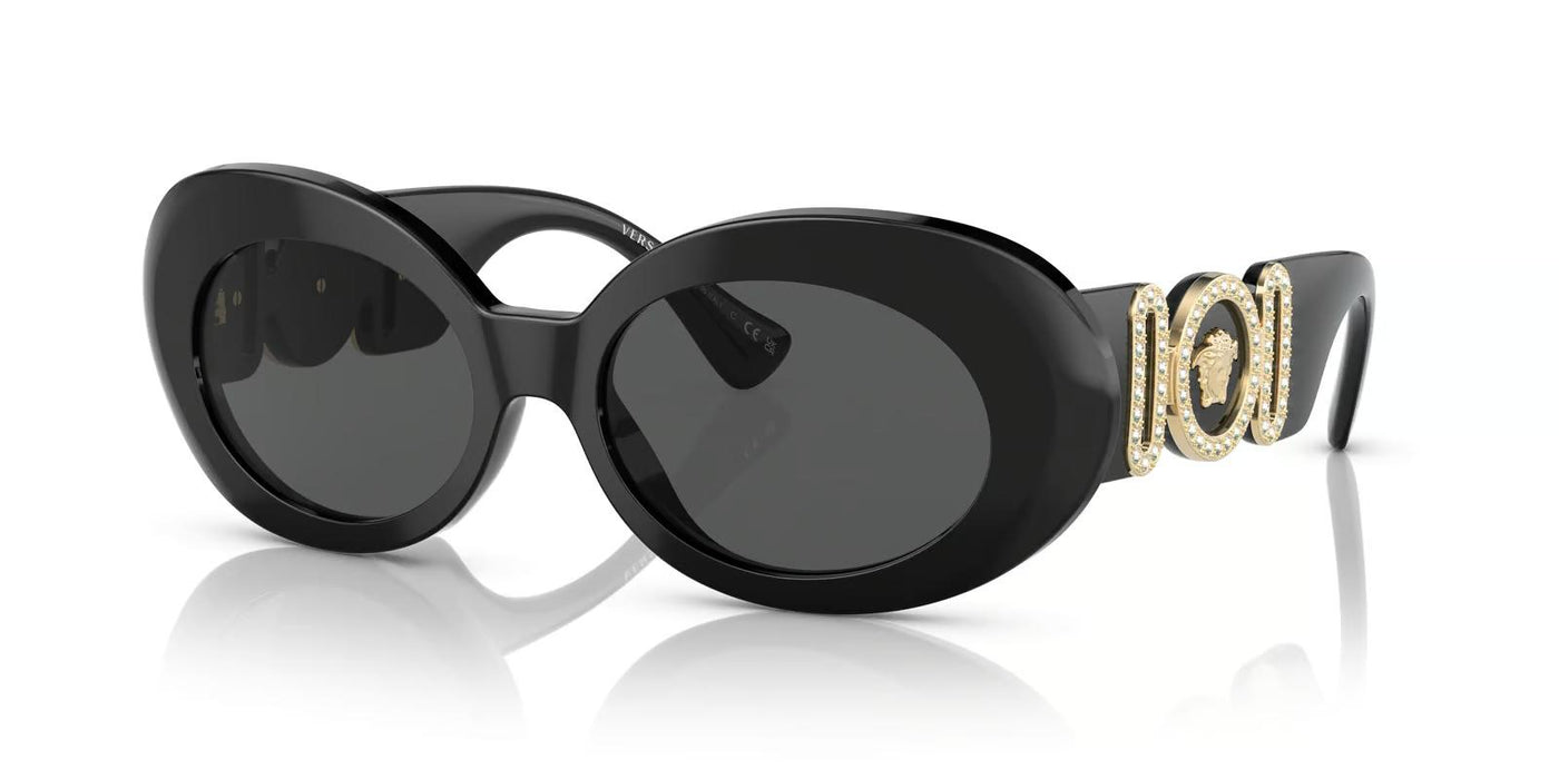Versace VE4426BU-Sunglasses-Black-Dark Grey-