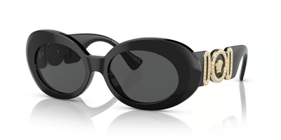 Versace VE4426BU-Sunglasses-Black-Dark Grey-