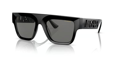 Versace VE4430U-Sunglasses-Black-Dark Grey Polarized-