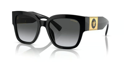 Versace VE4437U-Sunglasses-Black-Grey Gradient Polarized-