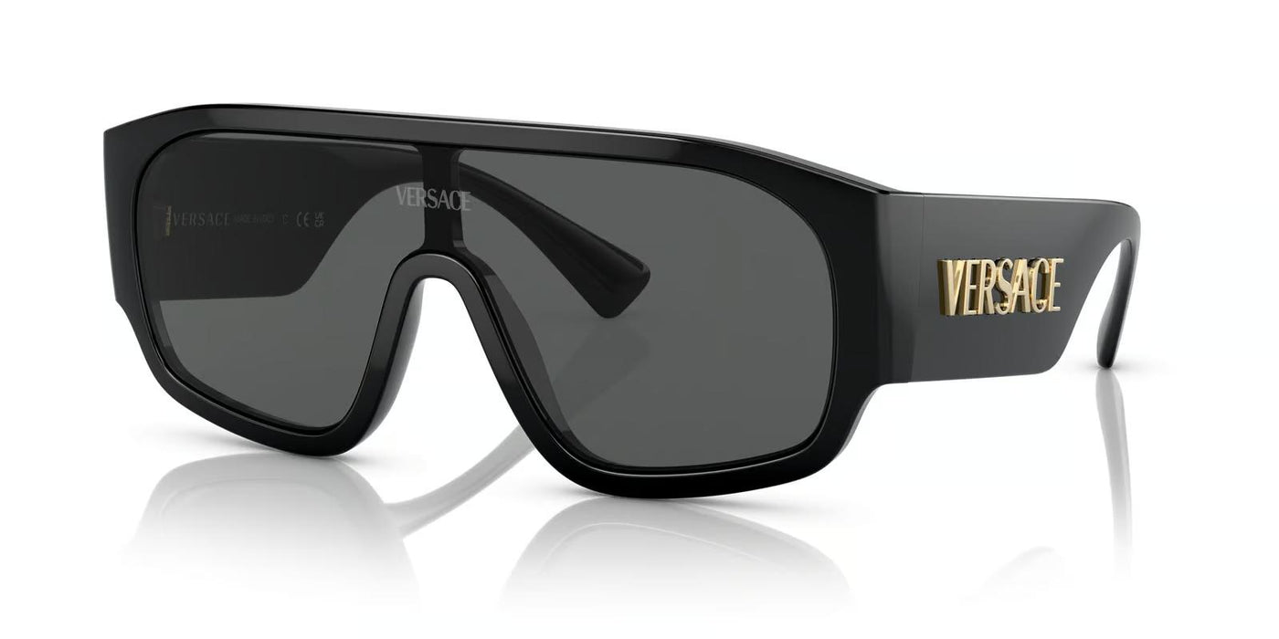 Versace VE4439-Sunglasses-Black-Dark Grey-
