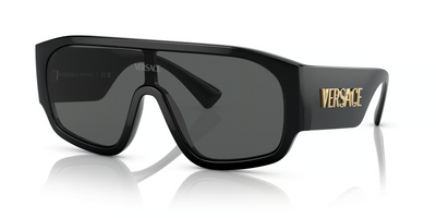Versace VE4439-Sunglasses-Black-Dark Grey-