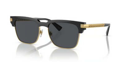 Versace VE4447-Sunglasses-Black-Dark Grey-