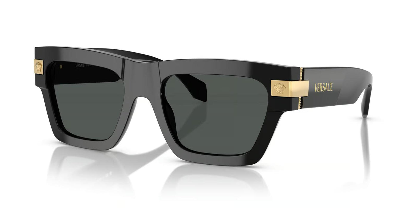 Versace VE4464-Sunglasses-Black-Dark Gray-
