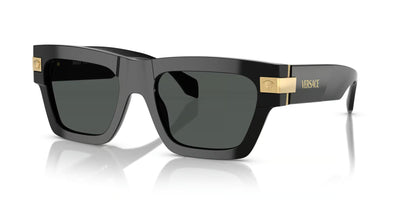Versace VE4464-Sunglasses-Black-Dark Gray-